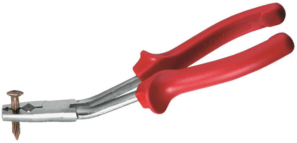 Sicherheits-Haltezange für Vermarkungsbolzen