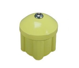 Abschlußkopf Kreuzanker, M8, gelb