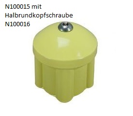 Zentrierschraube mit Halbrundkopf, M8x10