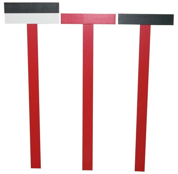 Visierkreuz Satz, Holz