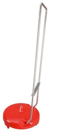 Bodenplatte (Nivellieruntersatz), 3 kg, Ø 150 mm, EG