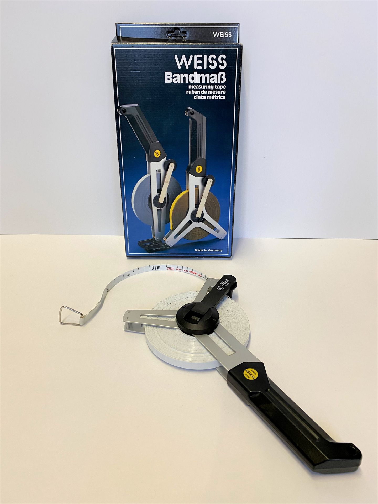 820GL Messband, 30m, Glasfaser, Bandanfang A