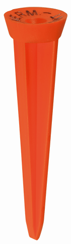 Untervermarkungskegel Kunststoff, 12 cm