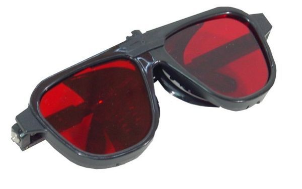 Lasersichtbrille, rot