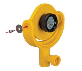 Miniprisma Ø 25mm, Kipph., ZK, Offset: -16,9mm