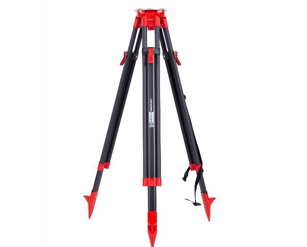 Karbonstativ GEO Omega, leicht, 93-169cm, Kopf: rund