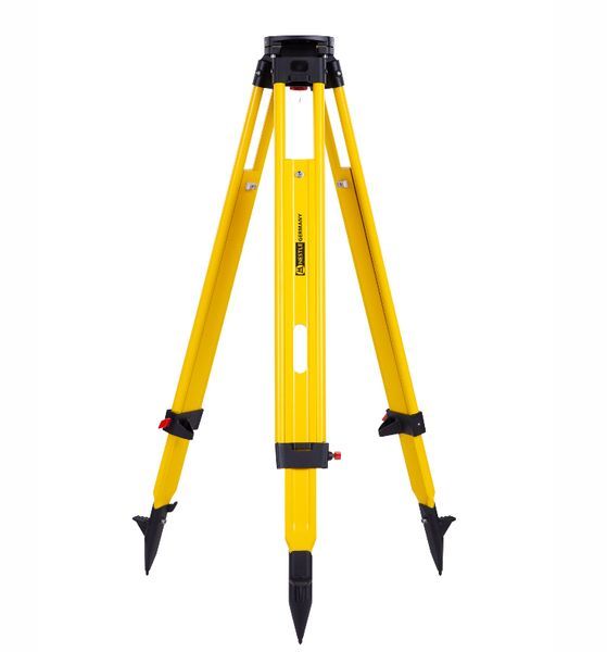 Holzstativ, schwer, 90-170cm, Kopf: flach, selbstschließend