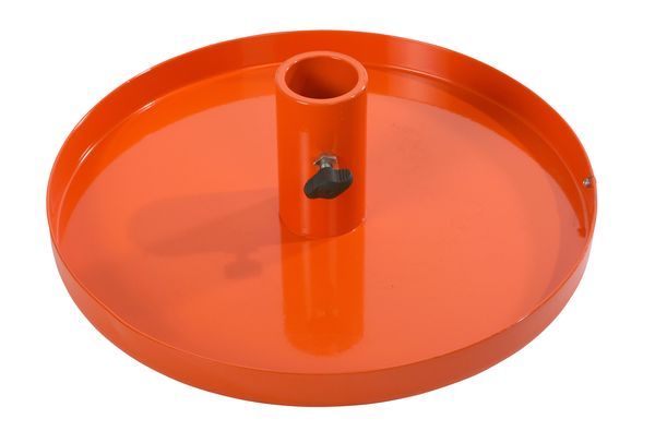 Betonierteller für Laserlatten, Aluminium, Ø 31 cm