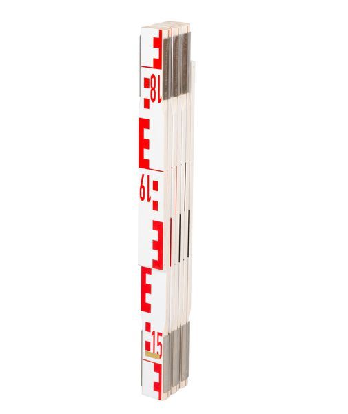 Geometer-Maßstab, Holz, Schenkel 38 cm, L = 3 m