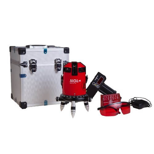 Octoliner, rot, im Set mit DECTO-Empfänger